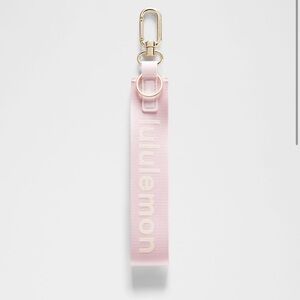 Lululemon Athletica Pink Keychain